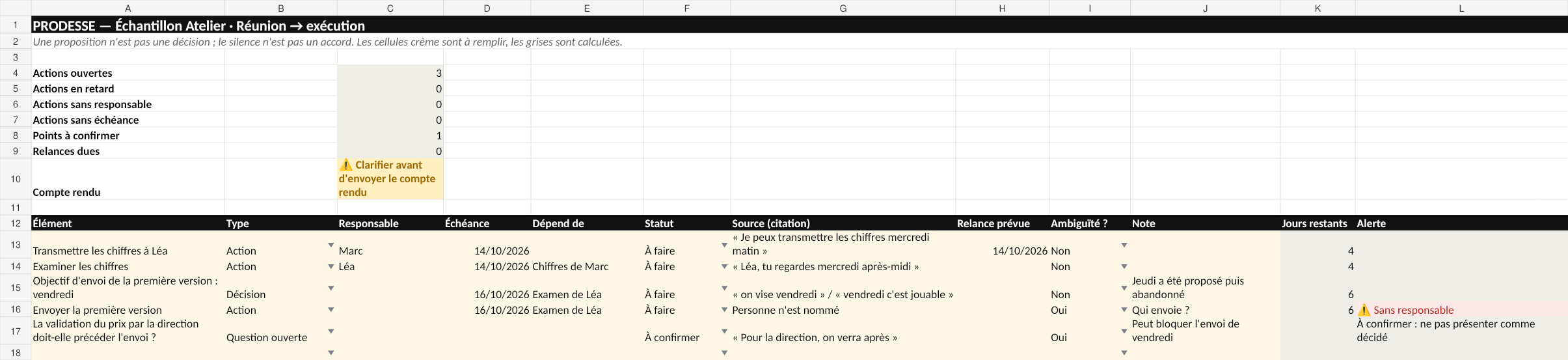 Aperçu de l’échantillon gratuit